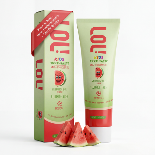 Case of 12 — LOL! Kids Melon Fresh Toothpaste 3.5 oz