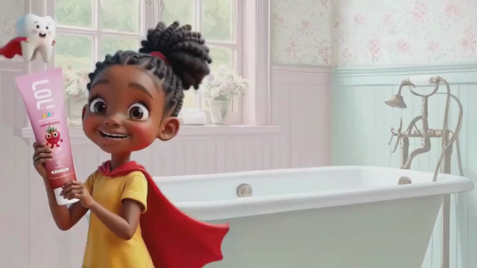 LOL Fluoride Free Toothpaste Kids with Nano Hydroxyapatite (n-HA) (Strawberry)